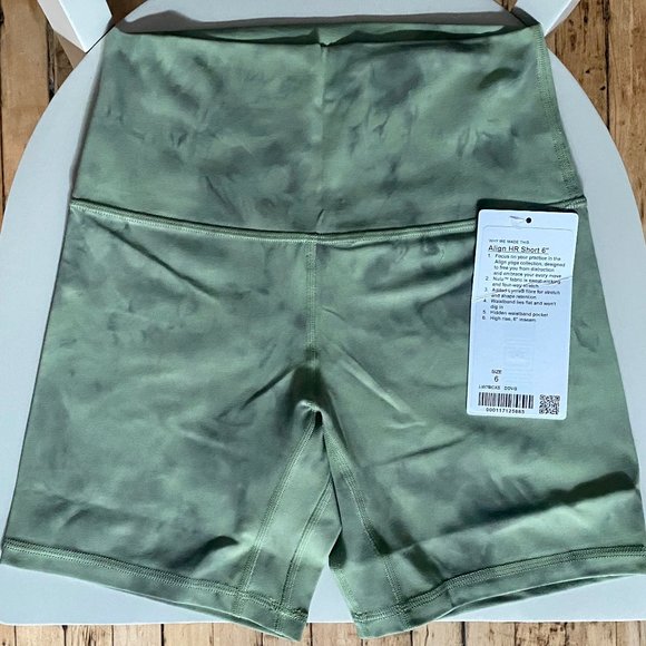 lululemon diamond dye vista green